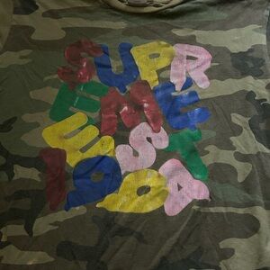 Camouflage Graphic T-Shirt